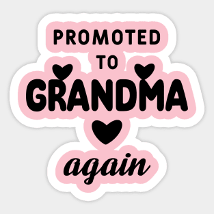 Grandmother promotion Sticker
